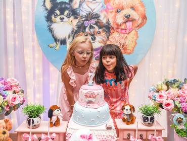 Aniversários Infantis de 7 Anos Helena e Catarina