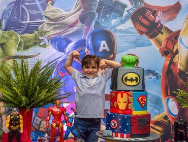 Aniversários Infantis de  05 Anos Davi - Heróis