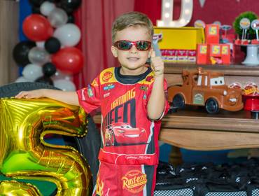 Aniversários Infantis de 5 Anos do Davi - Carros