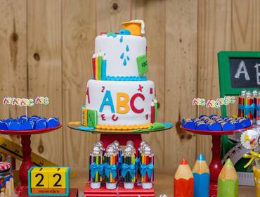 Aniversários Infantis de Festinha de ABC