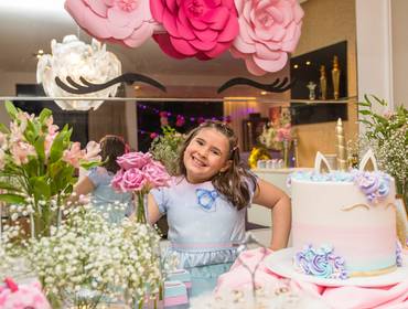 Aniversários Infantis de 08 Anos da Izadora