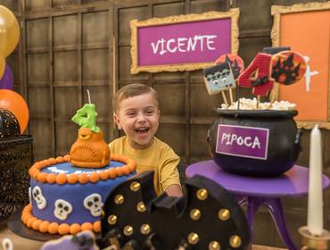 Aniversários Infantis de 04 Anos do Vicente