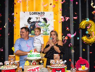 Aniversários Infantis de 3 anos do Lorenzo
