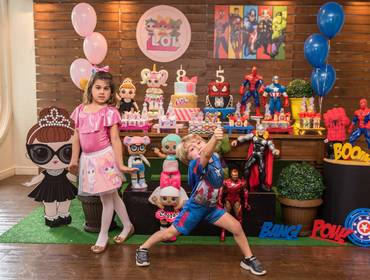 Aniversários Infantis de Duda e Érico