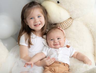 Sessão Fotográfica de Batismo do Saul