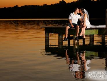 Casais de Laura e Felipe