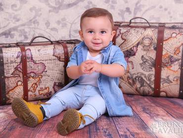 Ensaio infantil Curitiba de Ensaio Heitor- 1 aninho 