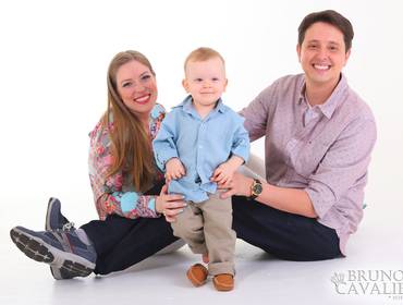 Ensaio infantil Curitiba de Ensaio Estúdio do Otávio