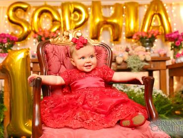 Festa Infantil Curitiba de Aniversário Sophia - 1 aninho