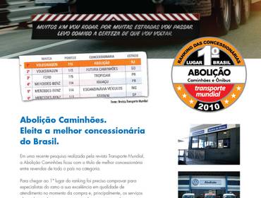 Anúncios de Abolição Caminhões