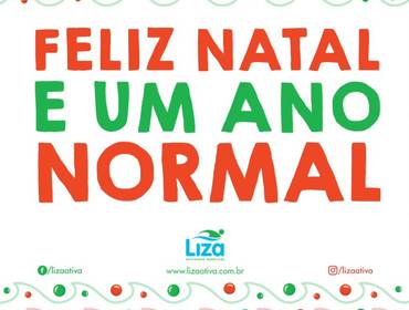 Anúncios de Mensagem de Fim de Ano - Liza