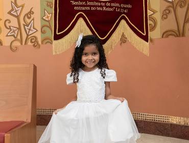 Batizado de Heloísa Vitória- Batizado