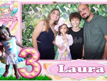 Cabines & Selfies de Selfie da Laurinha 3 anos