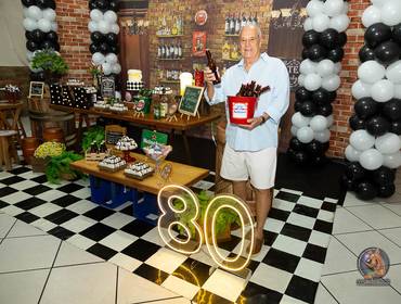 Aniversários Adulto de José 80 anos 