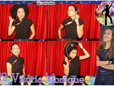 Cabines & Selfies de Vitória Monique 12 anos - Cabine