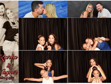 Cabines & Selfies de Casamento Karla e Vagner 
