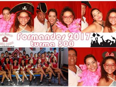Cabines & Selfies de Formatura Turma 500 - João XXIII