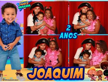 Cabines & Selfies de Joaquim 2 anos 