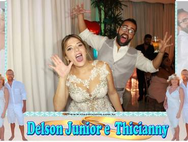 Cabines & Selfies de Casamento Delson e Thicianny - Curti Selfie