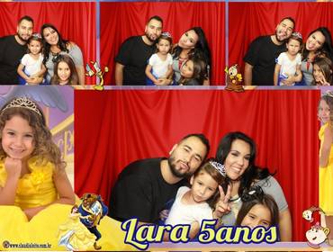 Cabines & Selfies de Cabine Lara 5 anos - Esp Kids 