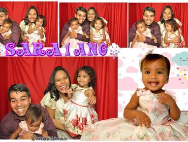 Cabines & Selfies de Cabine Sara 1 ano 