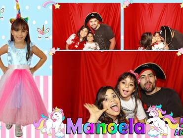 Cabines & Selfies de Cabine Manoela 5 anos - Esp Kids