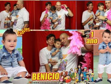 Cabines & Selfies de Cabine Benicio 1 ano 