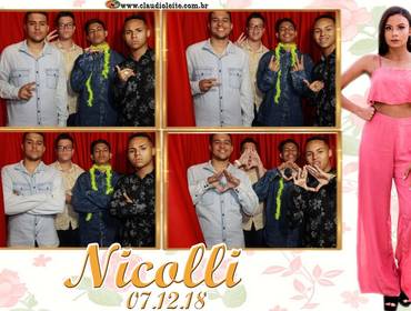 Cabines & Selfies de Cabine - Nicolli 15 anos 