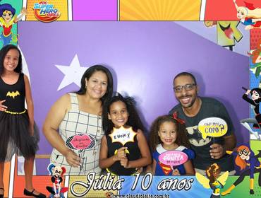 Cabines & Selfies de Cabine Júlia 10 anos 