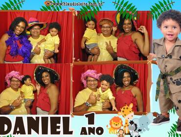Cabines & Selfies de Cabine Daniel 1 ano - Esp kids 