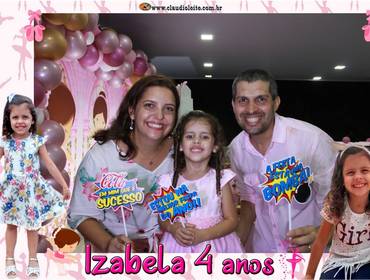 Cabines & Selfies de Curti Selfie Izabela 4 anos - Xerém