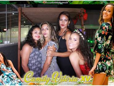 Cabines & Selfies de Selfie Camily Vitória 15 anos