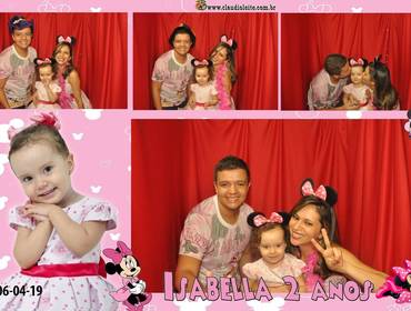 Cabines & Selfies de Cabine Isabella 2 anos - Esp kids 