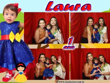 Cabines & Selfies de Cabine Laura 1 ano - Esp Kids 