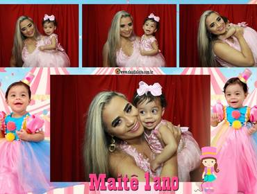 Cabines & Selfies de Cabine - Maitê 1 ano Esp Kids 