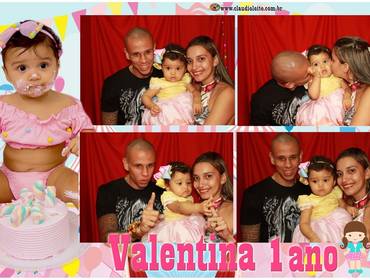 Cabines & Selfies de Cabine - Valentina 1 ano Esp Kids 