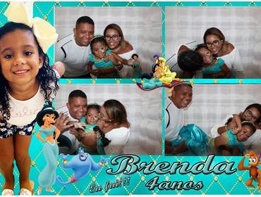 Cabines & Selfies de Cabine - Brenda 4 anos - Brinca comigo 