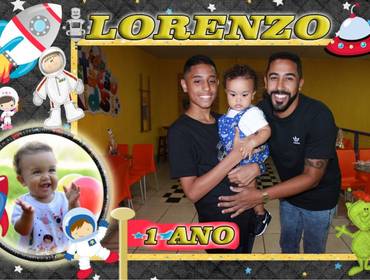 Cabines & Selfies de Selfie Lorenzo 1 ano - Estação Kids.com