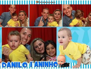 Cabines & Selfies de Danilo 1 ano - Poderoso Chefinho