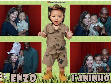 Cabines & Selfies de Enzo 1 ano  - Esp kids