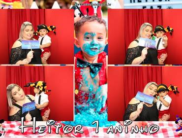 Cabines & Selfies de CABINE HEITOR 1 ANO - ESP KIDS