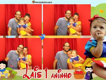 Cabines & Selfies de CABINE Lais 1 ano Esp kids 