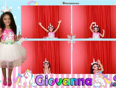 Cabines & Selfies de Cabine Giovanna 6 anos - Esp kids 