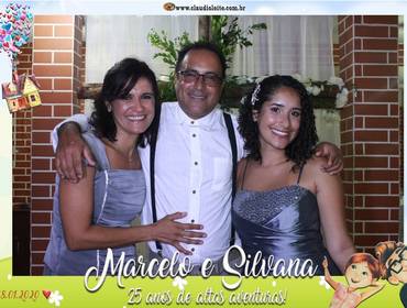 Cabines & Selfies de Selfie - BODAS DE PRATA MARCELO E SILVANA