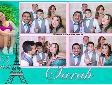 Cabines & Selfies de Cabine Fotográfica - Sarah 15 anos