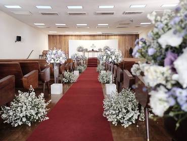 CASAMENTO IGREJA de Marilaine e Rubens