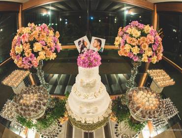 CASAMENTOS - CERIMONIA+RECEPÇÃO de Gisele e Dilson