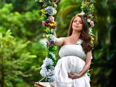 Gestantes de Ensaio Gestante Maria Paula