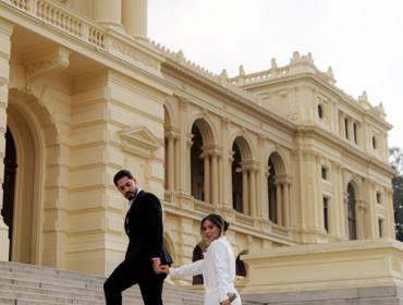 ENSAIOS de MUSEU DO IPIRANGA  - PRÉ WEDDING  - NATH E LUCAS 