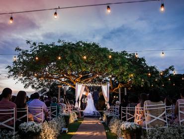 CASAMENTO de CASAMENTO EM FEIRA DE SANTANA - GESSI & LUCAS - ESPAÇO / Nature Eventos